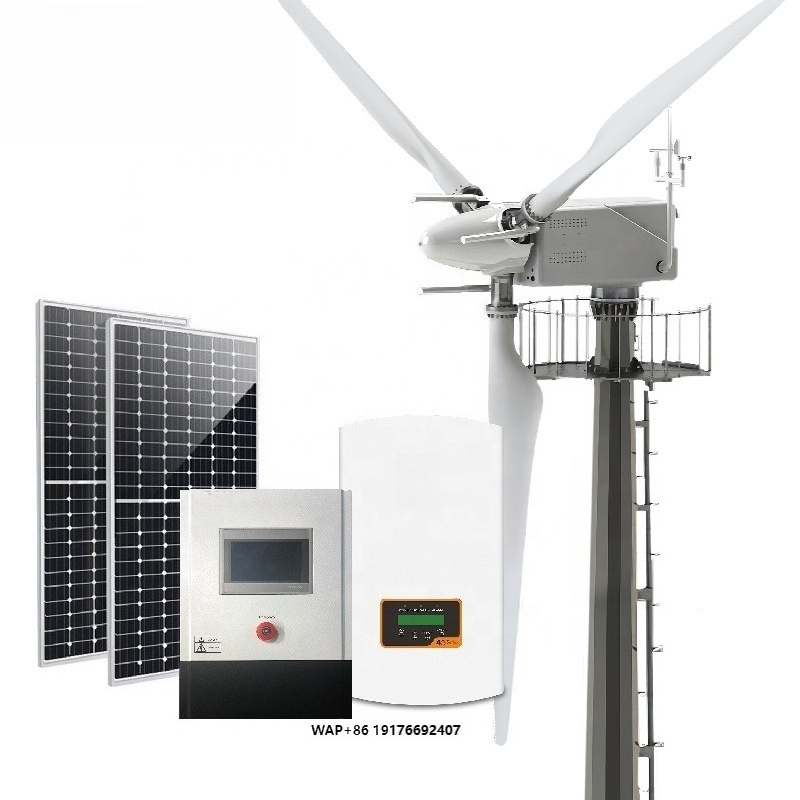 Wind Solar Hybrid Kit - Kit Lengkap Panel Surya dan Angin