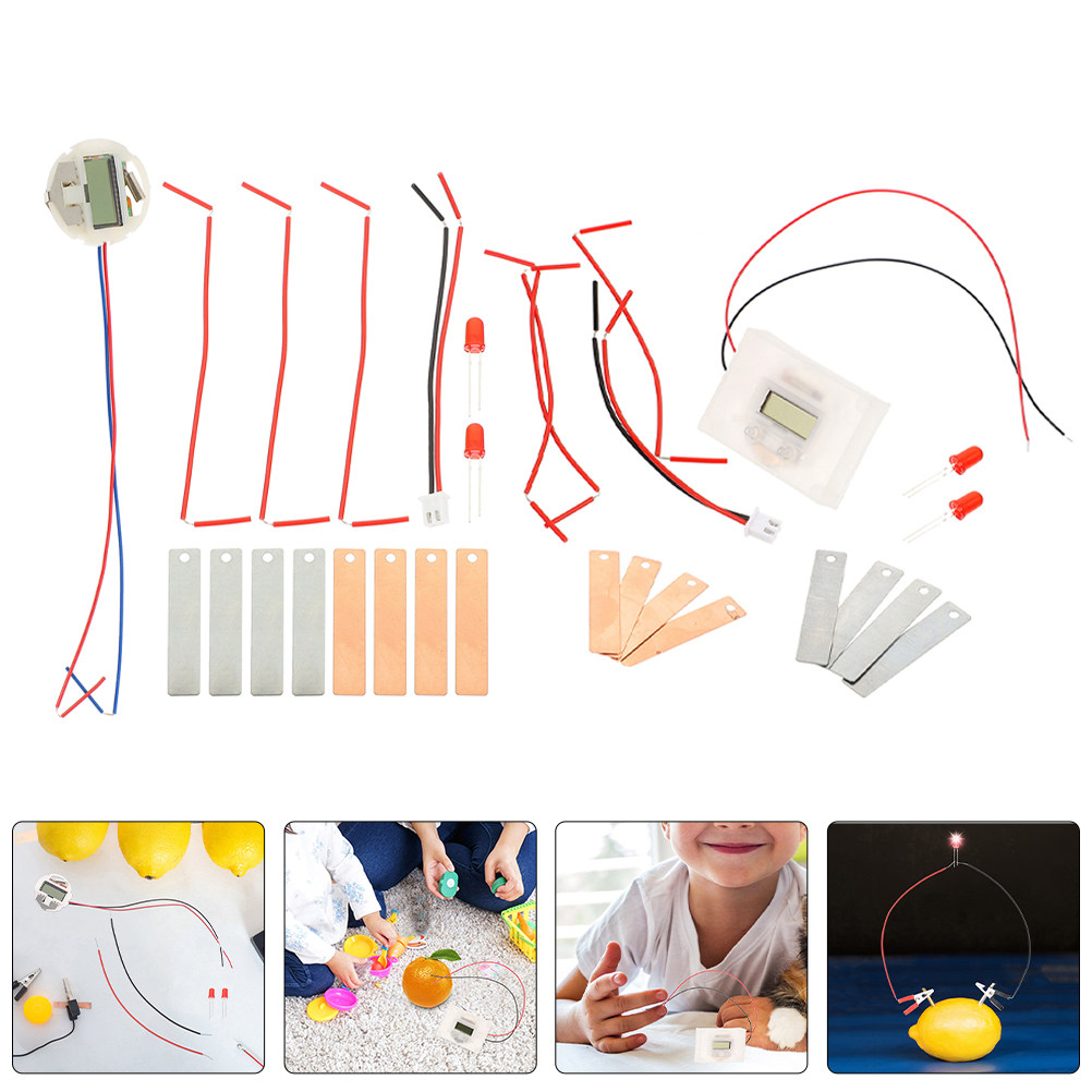 Renewable Energy Kit - 1 Set Kit Pembuatan Baterai Buah