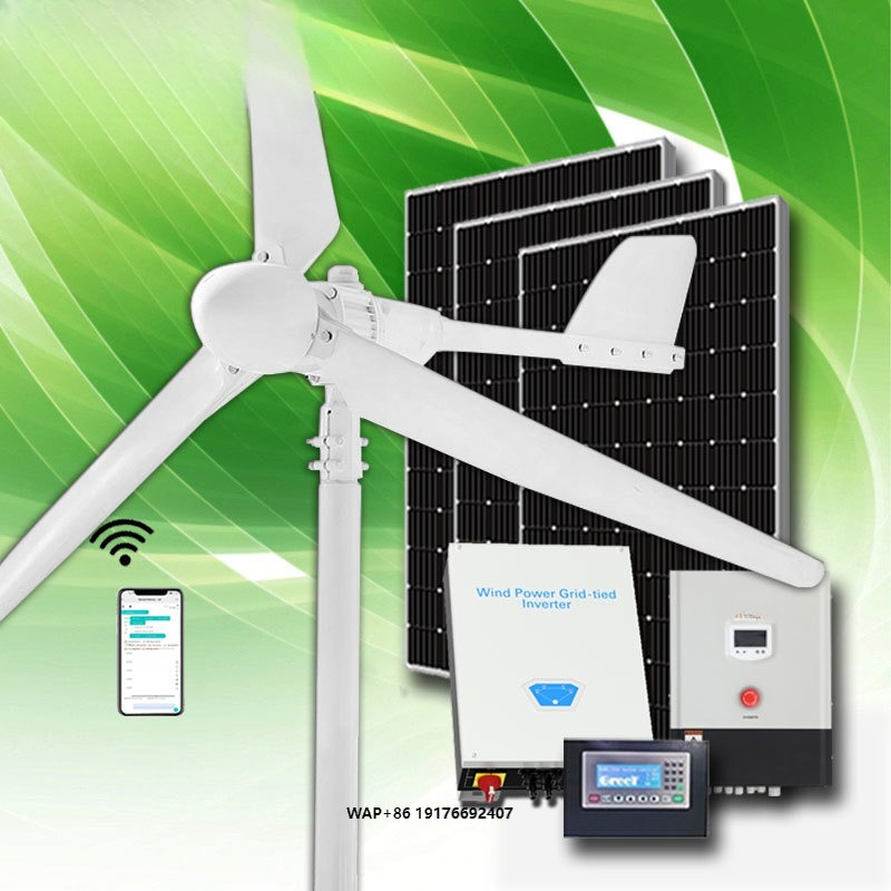 Kit Generator Turbin Angin Ten - Wind Solar Hybrid Kit ulasan dan harga