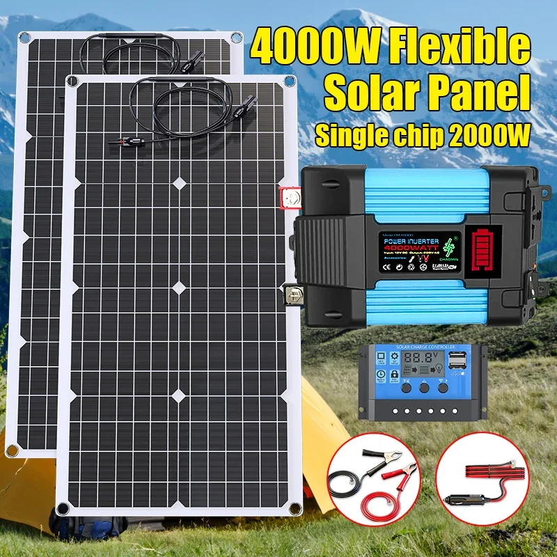 Kit Panel Surya 4000W 12V Ke 1 - Renewable Energy Kit ulasan dan harga